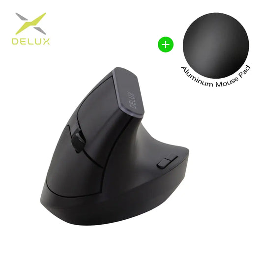 M618C: 6D Ergonomic Wireless Mouse with 1600 DPI and RGB Light